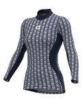 ALÉ camiseta de manga larga - INTIMO CUBES LADY - azul