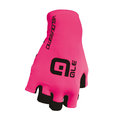 ALÉ guantes de dedos cortos - VELOCISSIMO  - negro/rosa