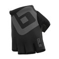 ALÉ guantes de dedos cortos - AIR - gris/negro
