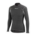 CASTELLI camiseta de manga larga - FLANDERS WARM - gris