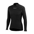 CASTELLI camiseta de manga larga - FLANDERS WARM - negro