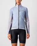 CASTELLI chaqueta cortaviento - SQUADRA STRECH LADY - gris