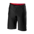 CASTELLI pantalones cortos sin tirantes - UNLIMITED BAGGY - negro