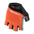 CASTELLI guantes de dedos cortos - ENTRATA V - rojo