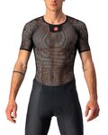 CASTELLI Camiseta de manga corta - CORE MESH 3 - negro