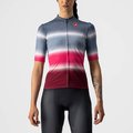 CASTELLI jersey de manga corta - DOLCE LADY - granate/azul