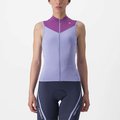 CASTELLI maillot sin mangas - SOLARIS LADY - púrpura