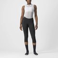 CASTELLI Pantalón 3/4 sin tirantes - VELOCISSIMA 3 LADY - negro