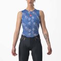 CASTELLI camiseta sin mangas - PRO MESH 4 W LADY - azul