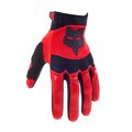 FOX guantes de dedos largos - DIRTPAW - negro/rojo