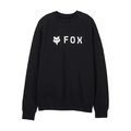 FOX sudadera - ABSOLUTE FLEECE CREW - negro
