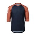 POC jersey de manga corta - MTB PURE 3/4 - azul/naranja