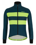SANTINI chaqueta aislante - COLORE BENGAL WINTER - azul