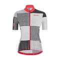 SANTINI jersey de manga corta - TONO SFERA LADY - negro/blanco