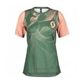 SCOTT jersey de manga corta - TRAIL VERTIC LADY - verde/rosa