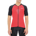 UYN jersey de manga corta - BIKING GRANFONDO - negro/rojo