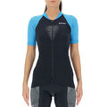 UYN jersey de manga corta - GRANFONDO LADY - azul/negro