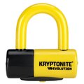 KRYPTONITE candado de bicicleta - EVOLUTION DISC - amarillo