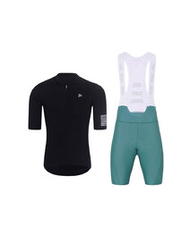 HOLOKOLO maillot corto y pantalón corto - VICTORIOUS ELITE - azul/negro