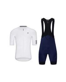 HOLOKOLO maillot corto y pantalón corto - VICTORIOUS ELITE - azul/negro/blanco