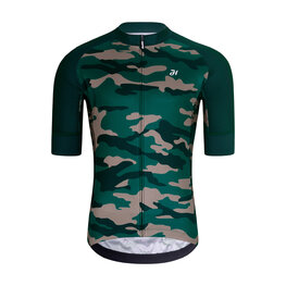 HOLOKOLO maillot corto y pantalón corto - CAMOTRAIL - azul/negro/verde