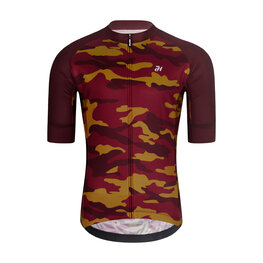 HOLOKOLO maillot corto y pantalón corto - CAMOTRAIL - marrón/granate