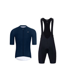 HOLOKOLO maillot corto y pantalón corto - AEROLITE - azul/negro