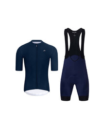 HOLOKOLO maillot corto y pantalón corto - AEROLITE - azul/negro