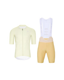 HOLOKOLO maillot corto y pantalón corto - ELEVATE - beige/marfil