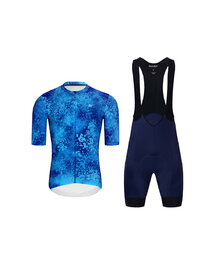 HOLOKOLO maillot corto y pantalón corto - RUSTLE - azul/negro