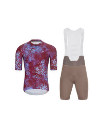 HOLOKOLO maillot corto y pantalón corto - RUSTLE - marrón/granate