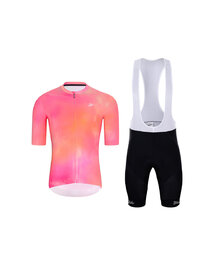 HOLOKOLO maillot corto y pantalón corto - COSMA - negro/naranja/rosa