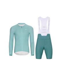 HOLOKOLO maillot largo y pantalón - ELEVATE - azul/azul claro