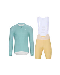 HOLOKOLO maillot largo y pantalón - ELEVATE - beige/azul claro