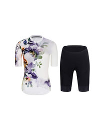 RIVANELLE maillot corto y pantalón corto - FLOWERY LADY - negro/blanco/multicolor