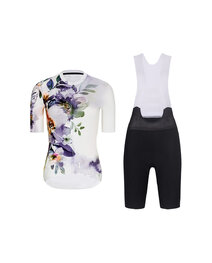RIVANELLE maillot corto y pantalón corto - FLOWERY LADY - negro/blanco/multicolor