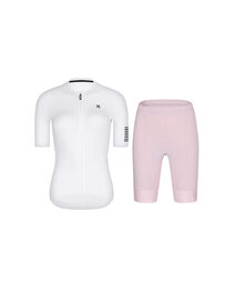 RIVANELLE maillot corto y pantalón corto - VICTORIOUS LADY - blanco/rosa