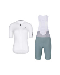 RIVANELLE maillot corto y pantalón corto - VICTORIOUS LADY - blanco/verde