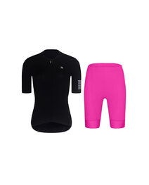 RIVANELLE maillot corto y pantalón corto - VICTORIOUS LADY - ciclamen/negro