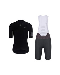 RIVANELLE maillot corto y pantalón corto - VICTORIOUS LADY - antracita/negro