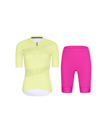 RIVANELLE maillot corto y pantalón corto - GLAMOR - ciclamen/amarillo