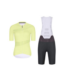 RIVANELLE maillot corto y pantalón corto - GLAMOR - antracita/amarillo