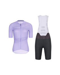 RIVANELLE maillot corto y pantalón corto - GLAMOR - antracita/púrpura