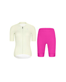 RIVANELLE maillot corto y pantalón corto - ELEVATE - ciclamen/marfil