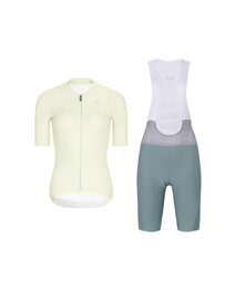 RIVANELLE maillot corto y pantalón corto - ELEVATE - verde/marfil