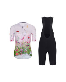 RIVANELLE maillot corto y pantalón corto - IN BLOOM - negro/rosa/multicolor