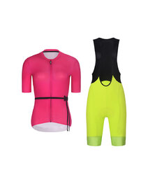RIVANELLE maillot corto y pantalón corto - LOVELY - amarillo/negro/rosa