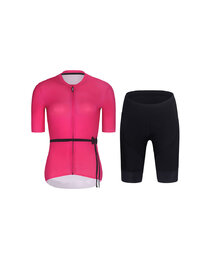 RIVANELLE maillot corto y pantalón corto - LOVELY - negro/rosa