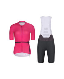 RIVANELLE maillot corto y pantalón corto - LOVELY - antracita/rosa