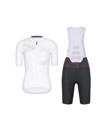 RIVANELLE maillot corto y pantalón corto - CRYSTELLE - antracita/blanco